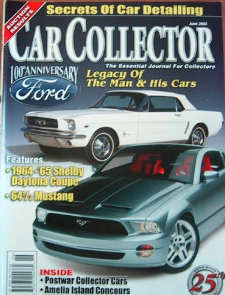 CAR COLLECTOR 2003 JUNE - SHELBY DAYTONA, K-CODE